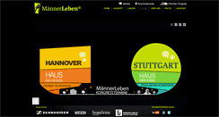 Desktop Screenshot of maennerleben.com