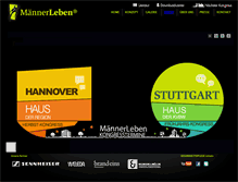 Tablet Screenshot of maennerleben.com